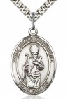 St. Simon Medal, Sterling Silver, Large