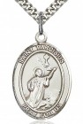 St. Tarcisius Medal, Sterling Silver, Large