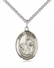 Women's Pewter Oval St. Dymphna Medal