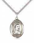 Women's Pewter Oval St. Elizabeth of Hungary Medal