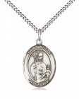 Women's Pewter Oval St. Kilian Medal