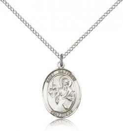 St. Matthew the Apostle Medal, Sterling Silver, Medium [BL2820]